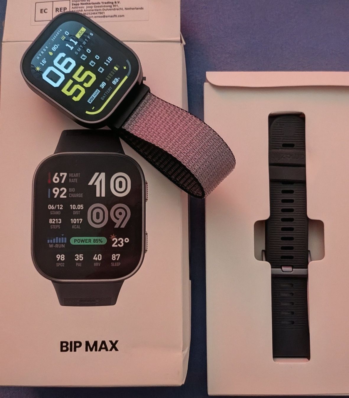 Amazfit Smartwatch: Amazfit Bip Max neu – Neuf (Voir description) à Tobel par Snicket