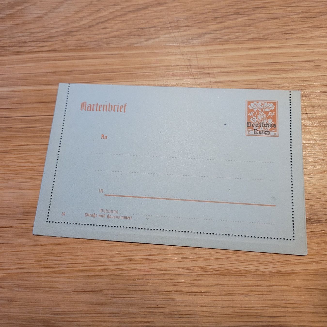 Tutti i francobolli: GS Deutsche Reich 40 pfennig – Usato da Biel/Bienne venduto da Destockweb
