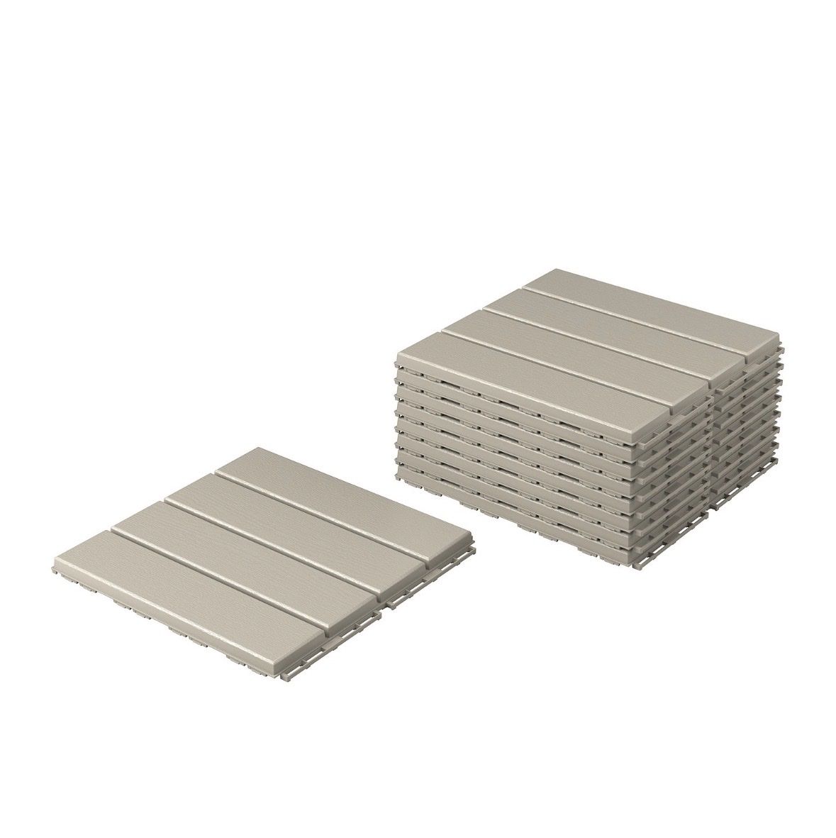 Rivestimenti per pavimenti: Ikea Runnen Klickfliesen, Beige ca. 4m2 – Usato da Zürich venduto da Zane99
