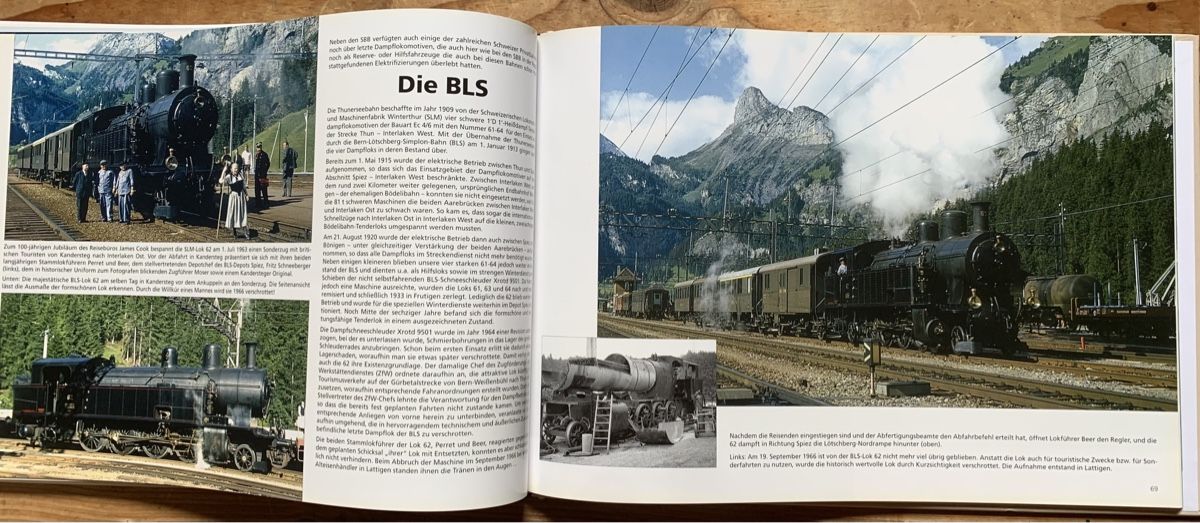 Libri: Buch Dampfbetrieb in der Schweiz – Nuovo (secondo la descrizione) da Goldingen venduto da Bergler012 5