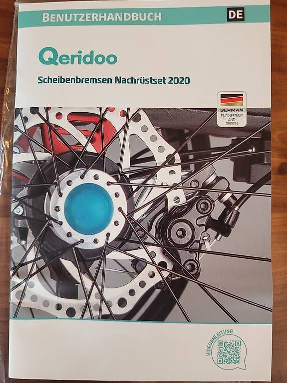 Ersatzteile: Qeridoo Scheibenbremsen-Nachrüstset – Neu und originalverpackt aus Sulgen von APhil01 2