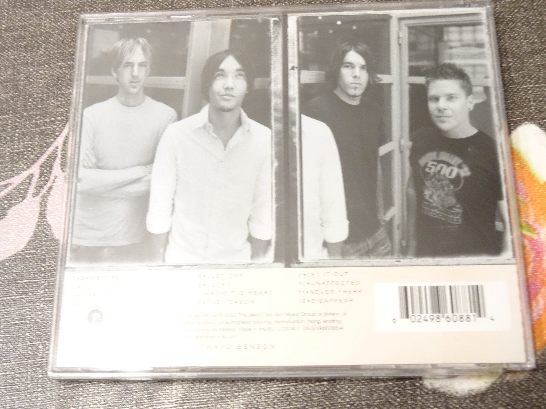 CDs: Hoobastank - The Reason CD – Gebraucht aus Olten von Disc-Ausverkauf 1