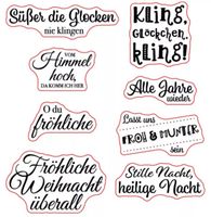 Silikonstempel Weihnachten Kling Glöckchen kling