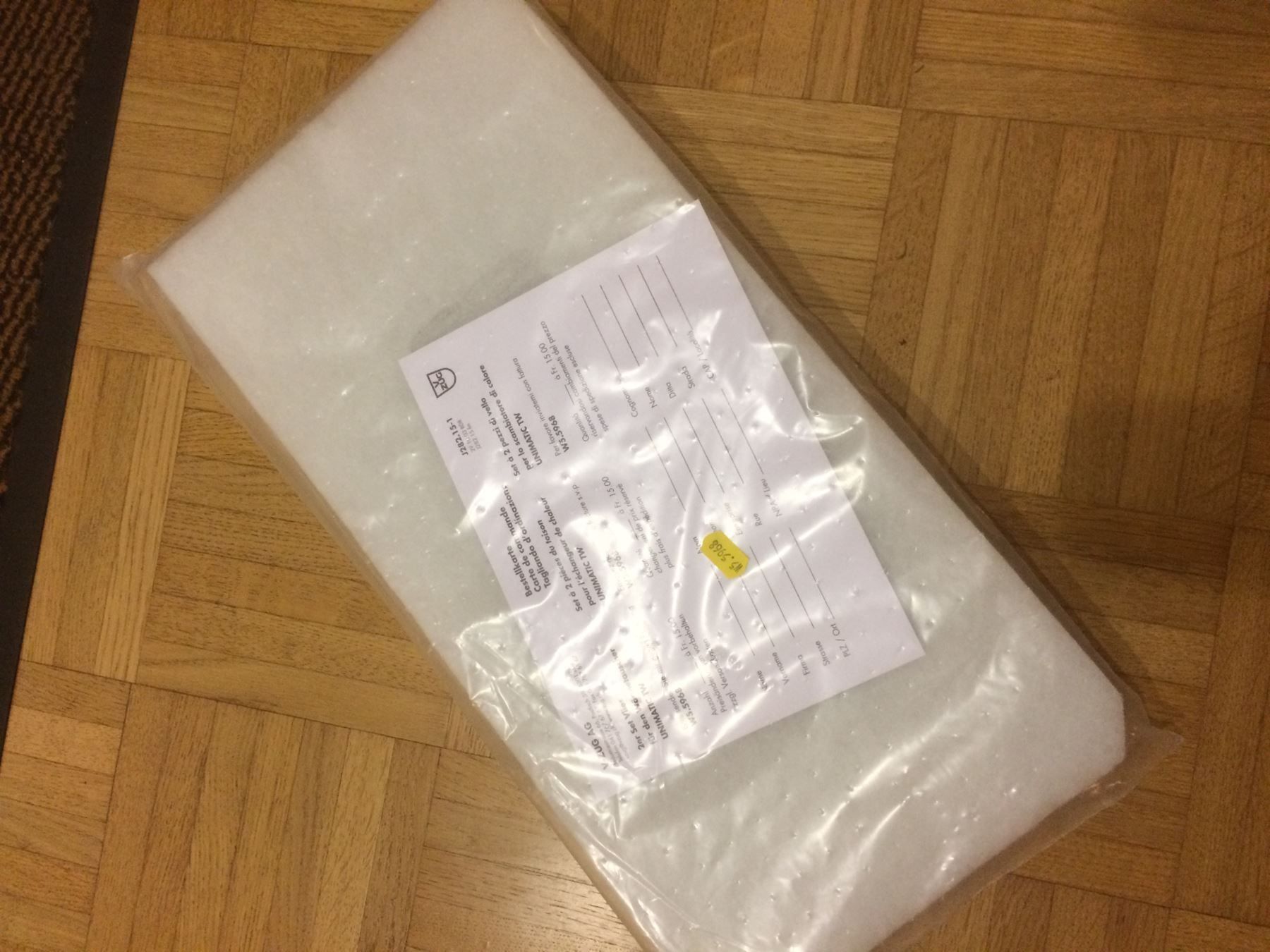 V-Zug Asciugatrici: V-Zug Vlies – Nuovo e nell'imballaggio originale da Niederglatt venduto da bertabrunner