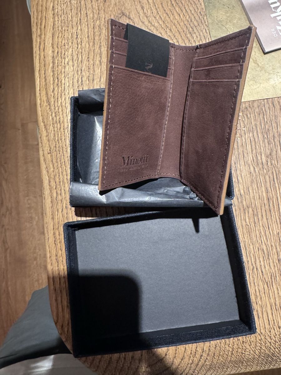 Portafogli: Minotti Portmonai – Nuovo e nell'imballaggio originale da St. Moritz venduto da Bengeee