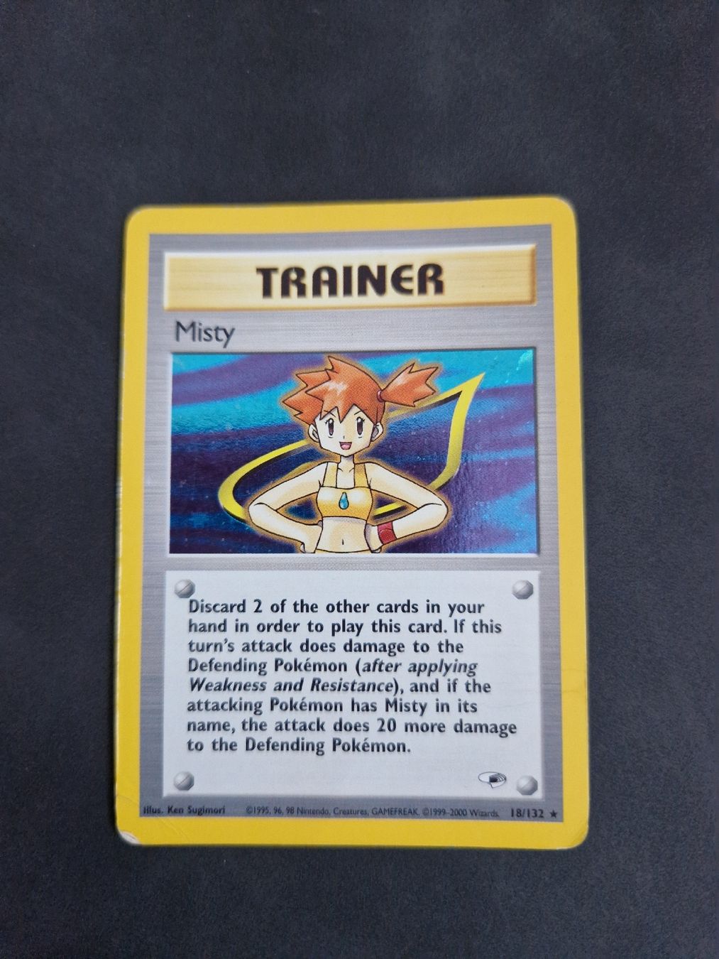 Pokémon Carte collezionabili: Misty holo gym heroes  – Nuovo (secondo la descrizione) da Giubiasco venduto da MrGru1992