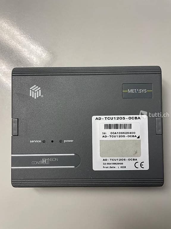 Componenti elettronici: Johnson Controls AD-TCU1205-OCBA – Usato da Schwanden-Brienz venduto da Belvedere_