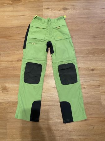 Jako-o Zipp-Off-Hose Outdoor robust grün, Gr. 140