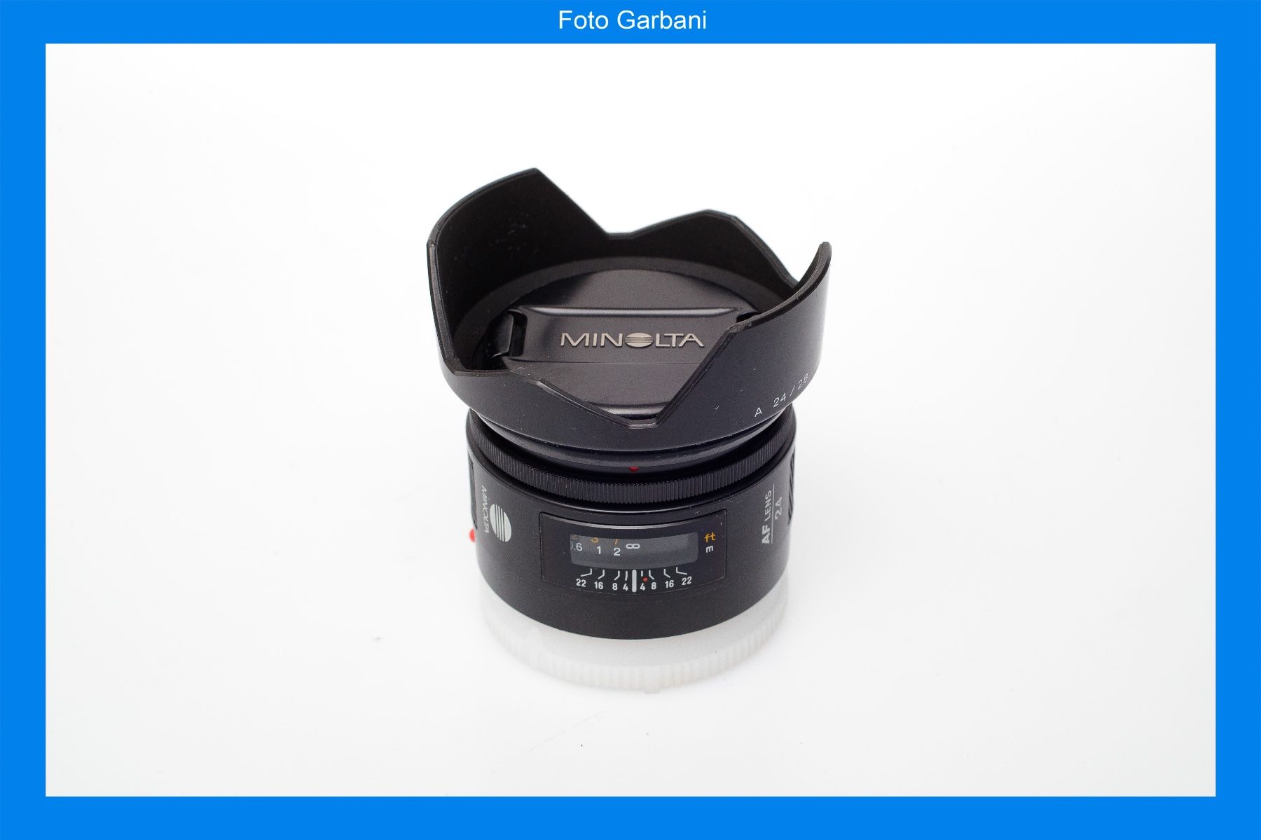 Minolta Obiettivi: Minolta AF 24mm f2.8 – Usato da Muralto venduto da FotoGarbani