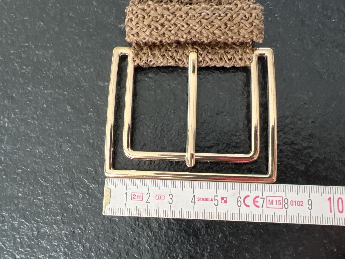 Cinture: Stoffgürtel Gr. S/M, 85/90 Hellbraun/Camel – Nuovo (secondo la descrizione) da HORGEN venduto da vladibarca10 7