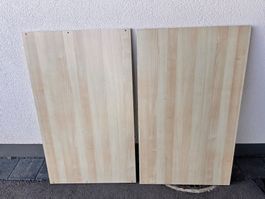 2 tablettes IKEA KOMPLEMENT effet Chene blanchi 100 x 58cm
