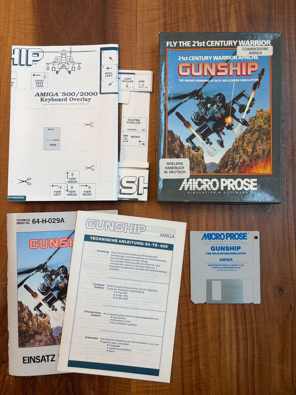 Giochi: Amiga Spiel: Gunship – Usato da Niederhasli venduto da Manuf0 2