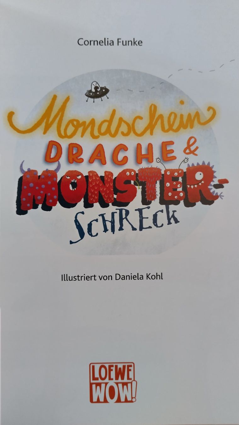 Libri: Mondschein - Drache + Monster - Schreck / Cornelia Funke – Usato da Bellach venduto da JingleJerry 2