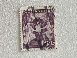Polen Briefmarke