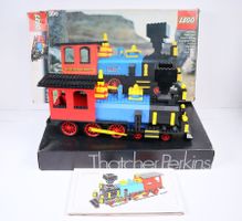 LEGO® Bausatz 396 alte Dampdflok mit orig. Schachtel u Anle