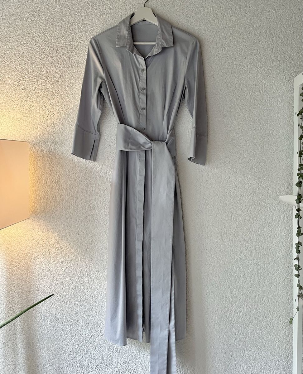 Windsor Vestiti: Windsor Hemdblusenkleid mit Bindegürtel in hellblau – Nuovo (secondo la descrizione) da Thalwil venduto da dia_kgx8 4