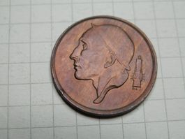 Belgien 50 Centime, 1965 Legende in französisch - "Belgique"