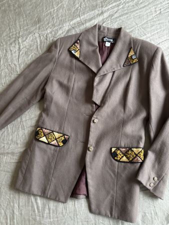 Vintage Wollblazer, Gr. 44, Made in Italy!