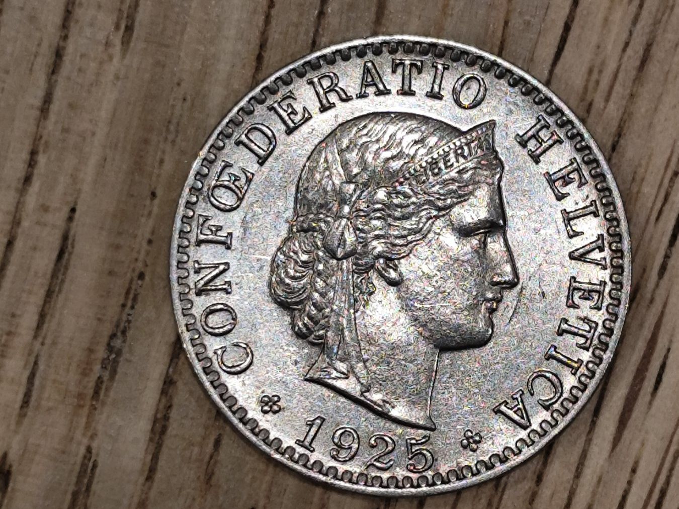 Tutti le monete: ==> 20Rp 1925 vz-unz <== – Usato da Bern venduto da b.man_is_back