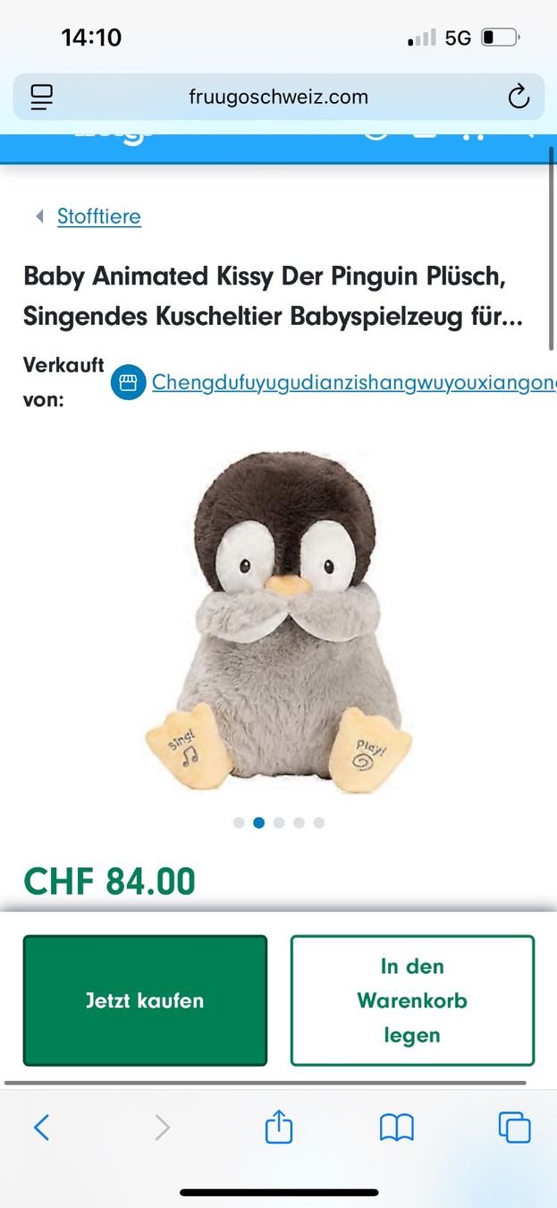 Spielzeuge: Singing Pingouin – Gebraucht aus Epalinges von kat_lyp6 1