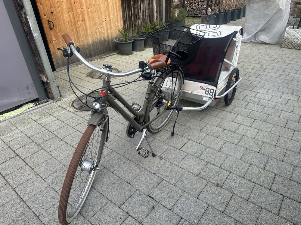 Fahrrad Mit Anhanger
