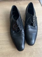 Schuhe Leder schwarz Grösse 44 1/2 gebraucht