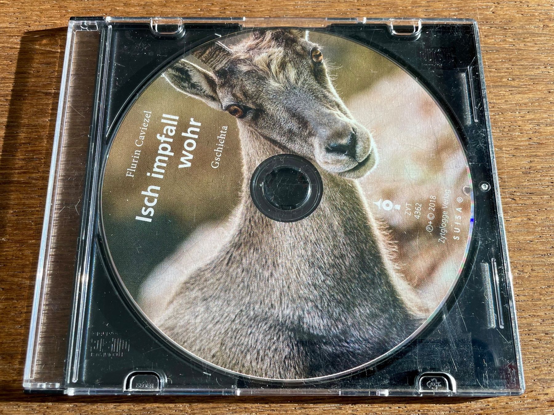CD: Flurin Caviezel - Isch impfall wohr - Gschichta - CD – Usato da Pontresina venduto da il-bain