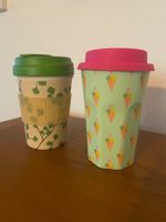 Ensemble 2 gobelets à café réutilisables - BambooCup + RICE