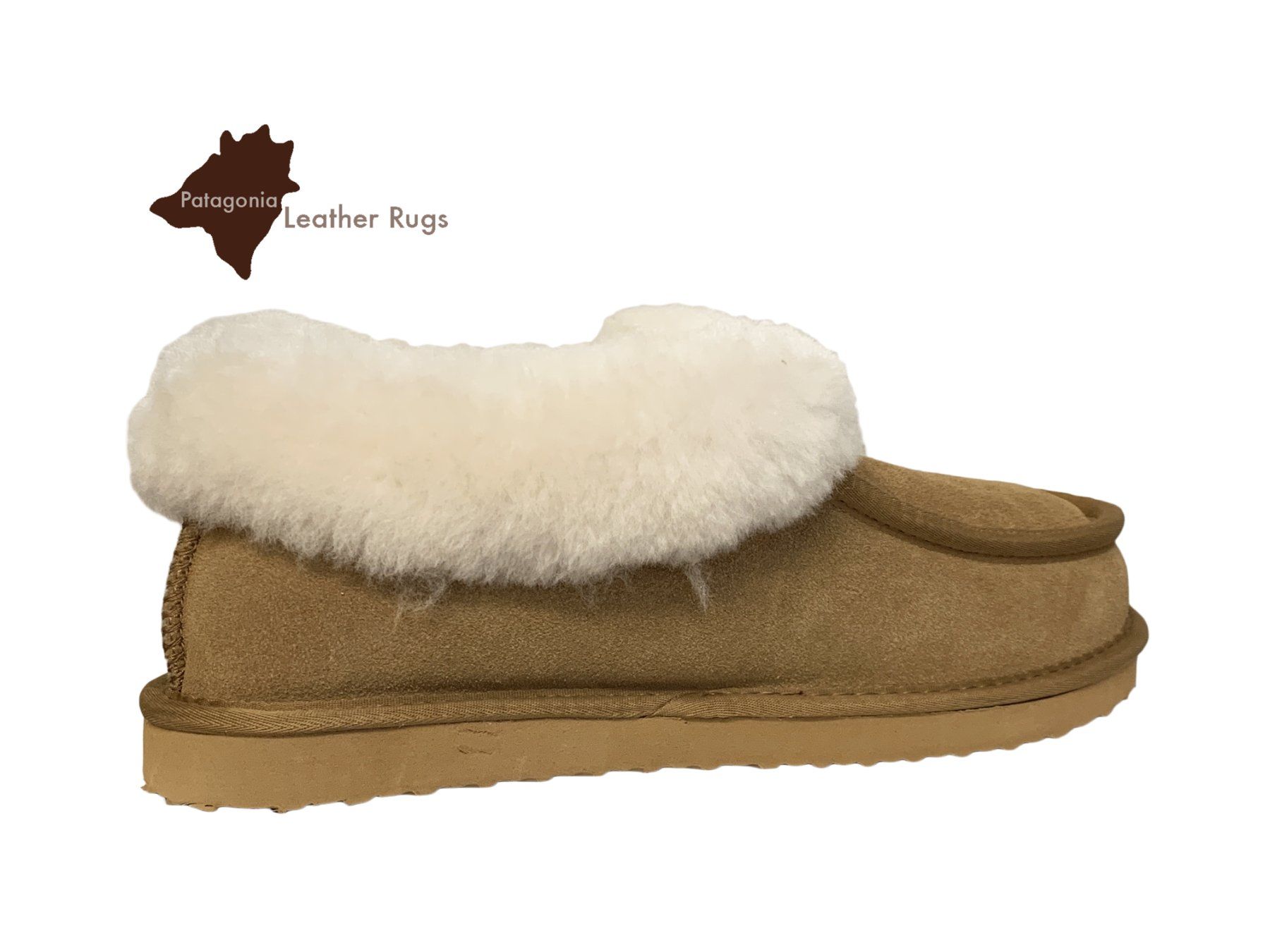 Herrenschuhe: Mit Lammfell gefütterte Leder Hausschuhe – Neu und originalverpackt aus Arbedo von patagonialeatherrugs 5