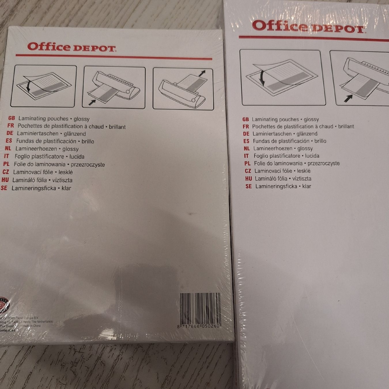Macchine laminatrici: 200 Laminiertaschen A4 & A5, neu & originalverpackt – Nuovo e nell'imballaggio originale da Romanshorn venduto da Msdiamond17 3