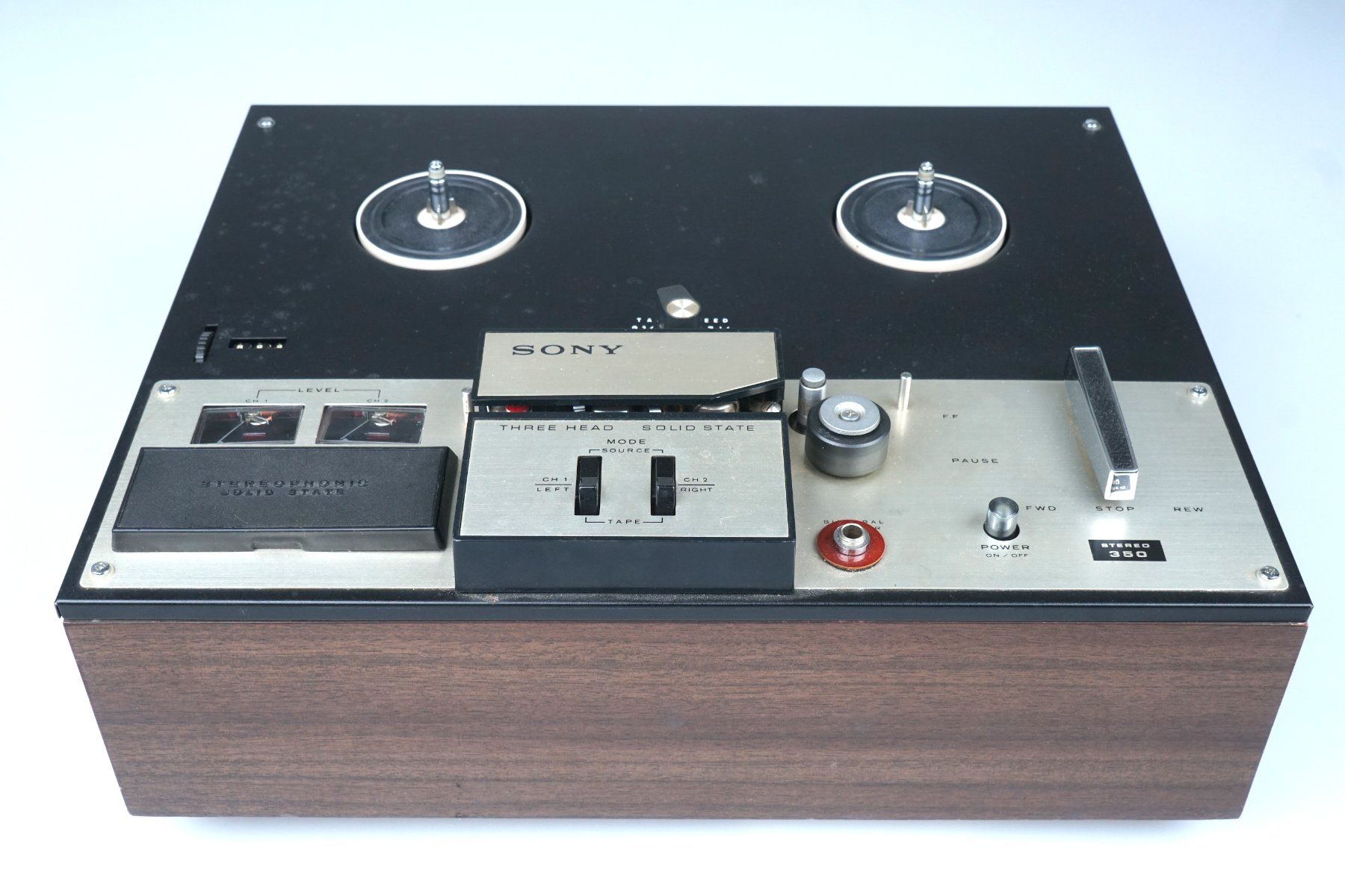 Aufnahmegeräte: Sony TC-350 Solid State Stereo Tapecorder – Gebraucht aus Rüti ZH von Restwert_Rueti_ZH