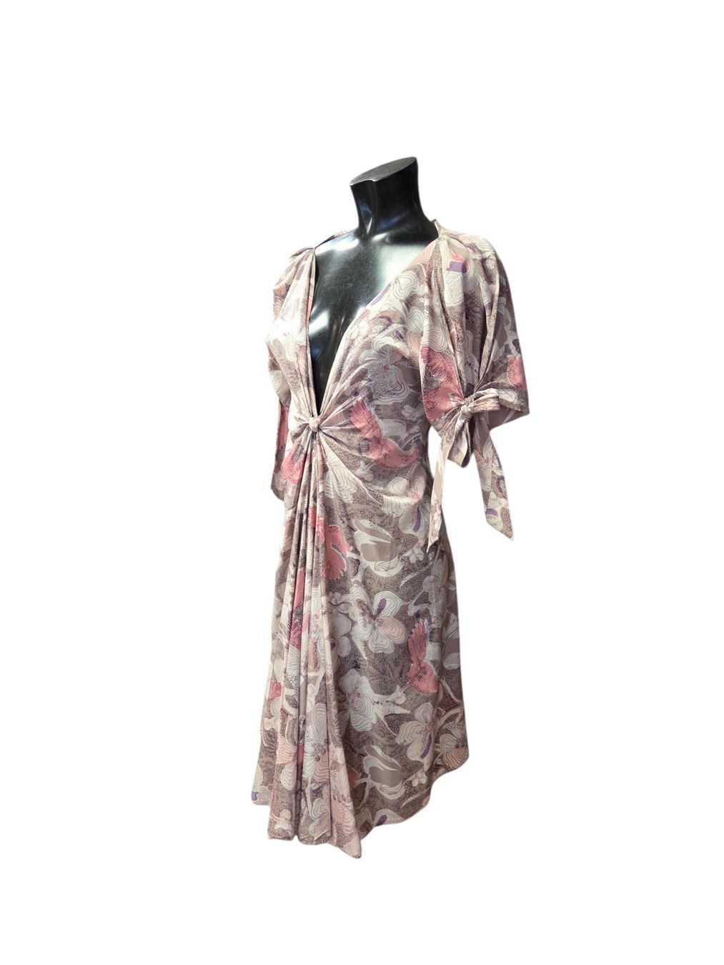 Bottega Veneta Vestiti: Bottega Veneta Seiden Kleid – Usato da Zürich venduto da finesse.shop 6