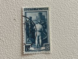 Italia Briefmarke