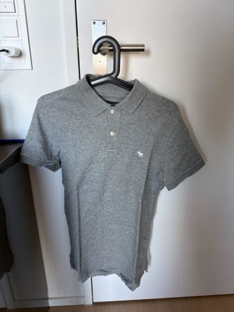 Abecrombie & Fitch Poloshirt Grau, XS - Top Zustand!