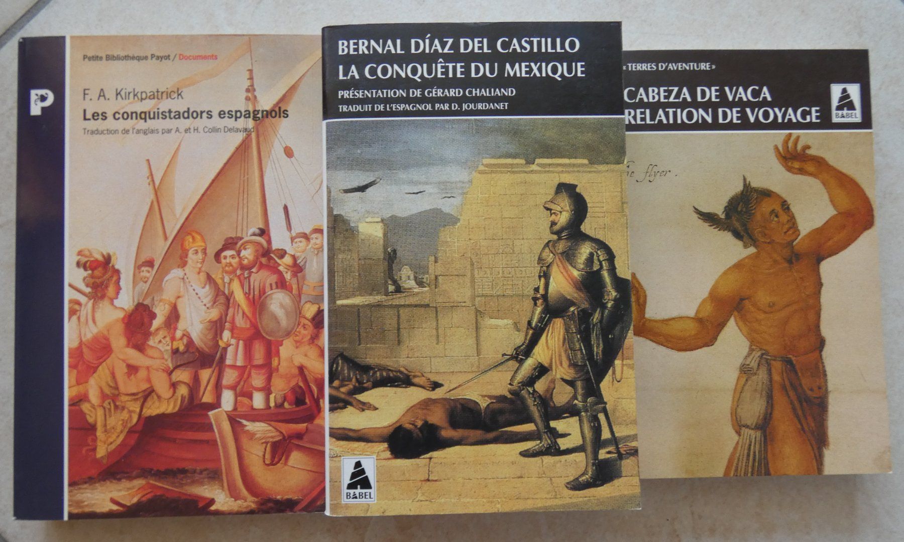 Libri: 3 livres sur les conquistadores – Usato da La Sarraz venduto da classicworldcoins