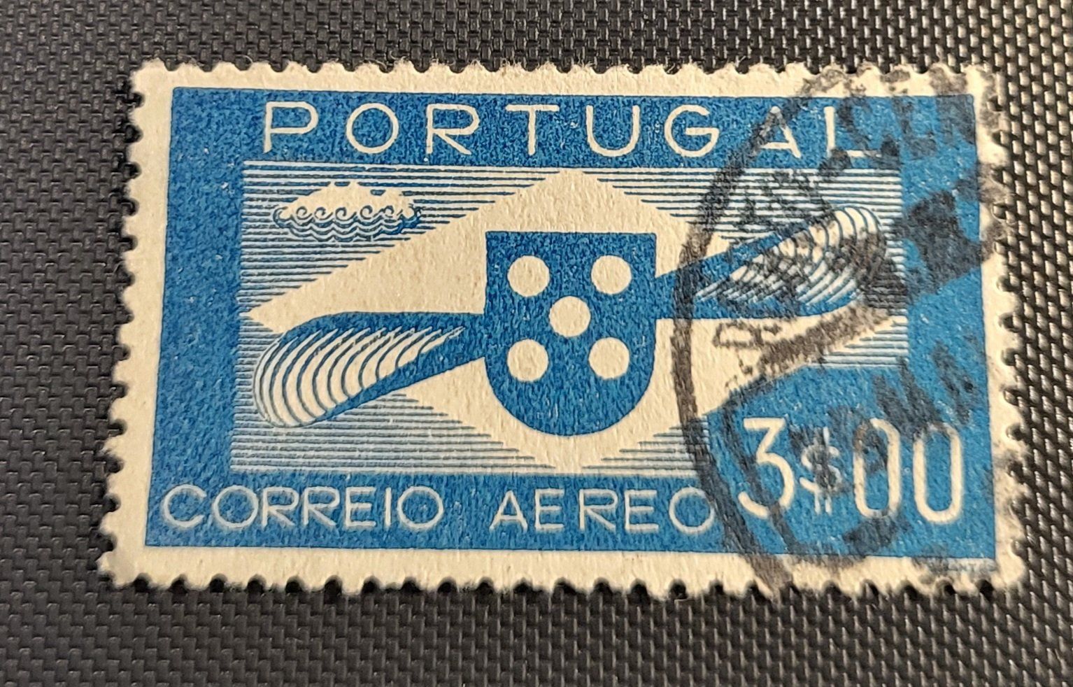 Tutti i francobolli: Portugal 1941 Flugpost briefmarke – Usato da St Gallen venduto da Stampsalshobby