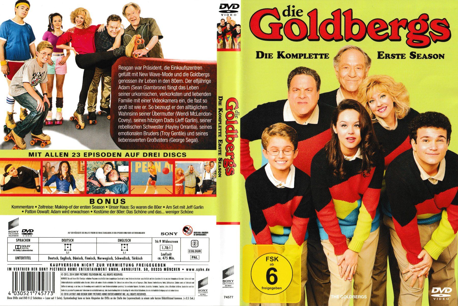Tutti i DVDs: DVD - Die Goldbergs - Staffel 1 – Usato da Langnau am Albis venduto da MediaRescuerKeLoX