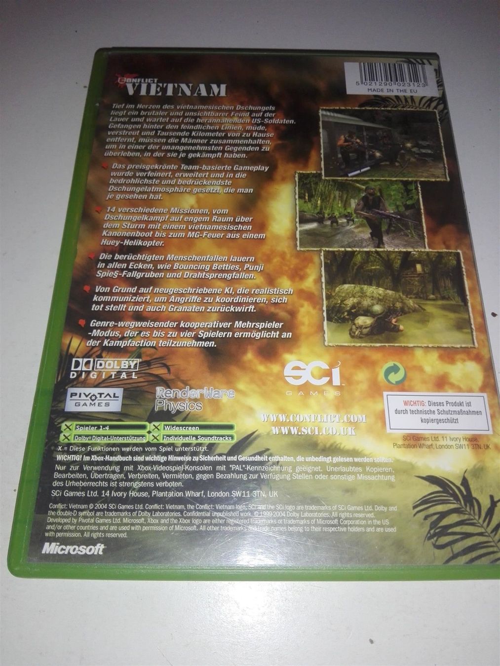 Microsoft Giochi: Conflict Vietnam  (XBox) – Usato da St.Galllen venduto da elkaphone 6