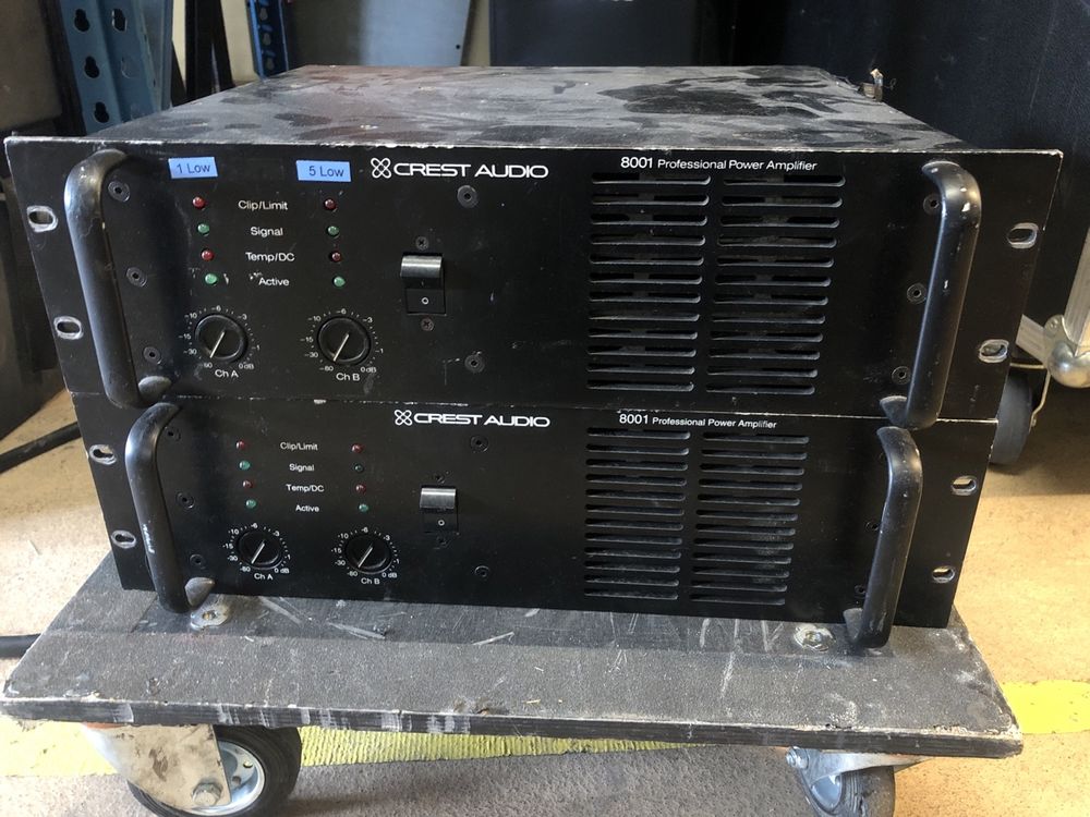 2x Crest audio 8001 ampli audio | Kaufen auf Ricardo