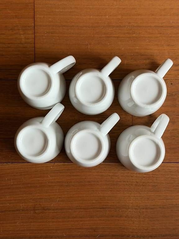 Tazze: White espresso cups x6 – Nuovo (secondo la descrizione) da Zürich venduto da emi_j76q 2