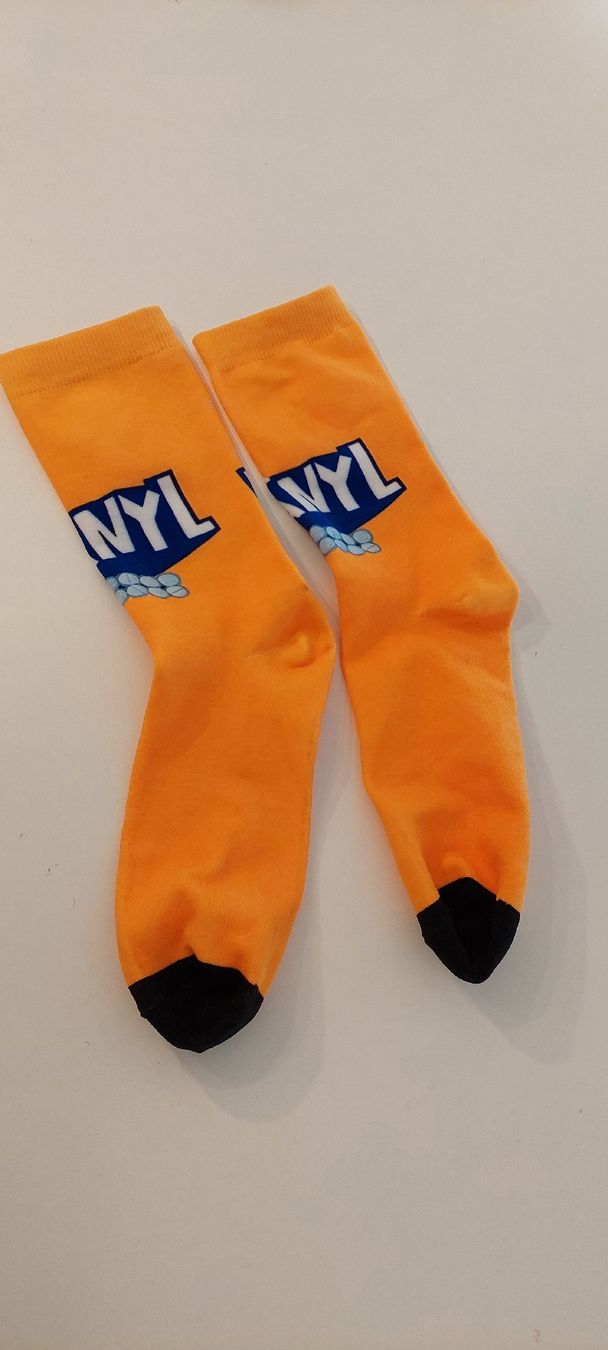 Calze: Socken orange Fentanyl Grösse 39/41 neu – Nuovo (secondo la descrizione) da Rothenburg venduto da Schomi3 1