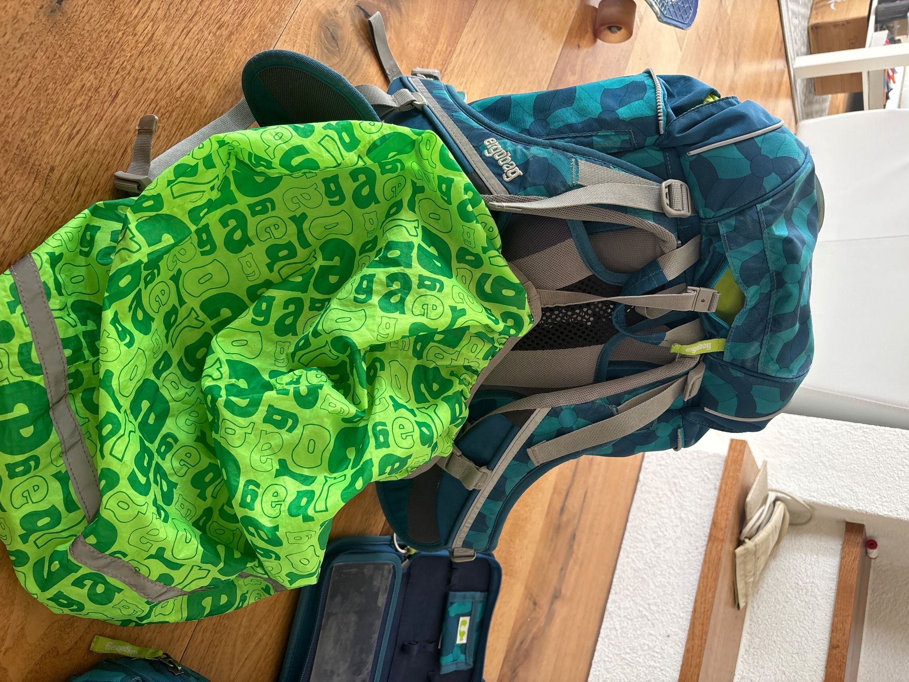 Ergobag Borse & Zaini: Ergobag Pack Set Schulrucksack mit Zubehör, blau/türkis, ... – Usato da Wettswil venduto da Missyellow 2