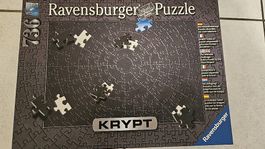 Puzzle RAVENSBURGER "Krypt" schwarz 736 Teile 70 x 50 cm