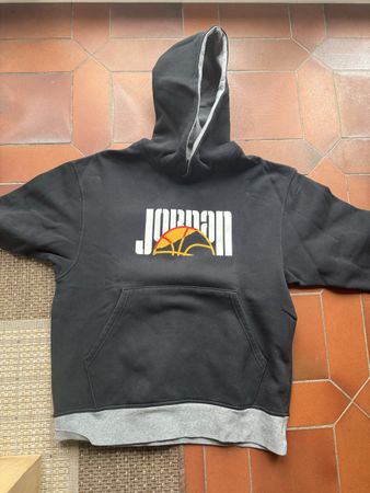 Jordan Hoodie, size L, black/grey