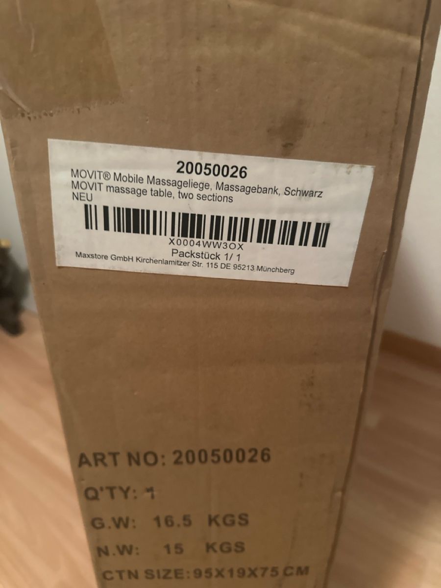 Dispositivi per massaggi: MOVIT POWER AND VITALITY MASSAGELIEGE. – Usato da Bützberg venduto da Chisco 5