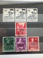 1944, Geänderter dreizeiliger Aufdruck, gestempelt