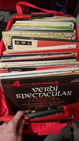 Schatzkiste mit vielen Kult LP's, Klassik,Rock, Pop