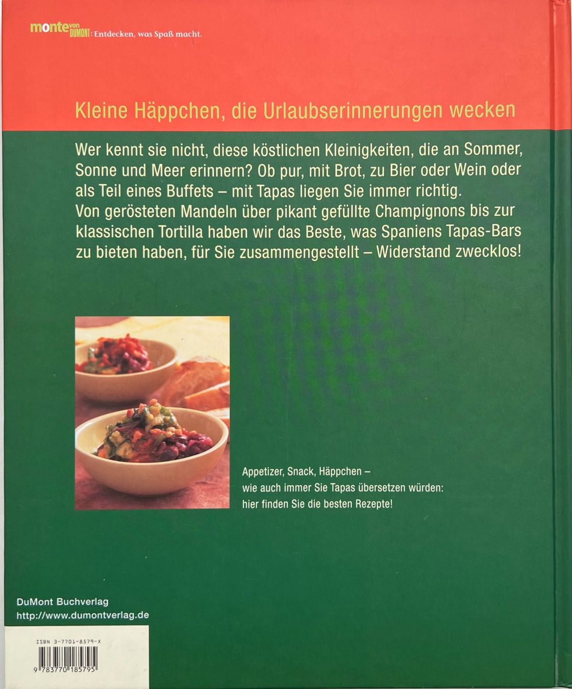 Libri: Buch - Tapas – Usato da Leimbach TG venduto da easydiver87 1