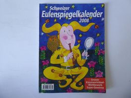 2 Kultige Eulenspiegel Kalender 2008 und 2001