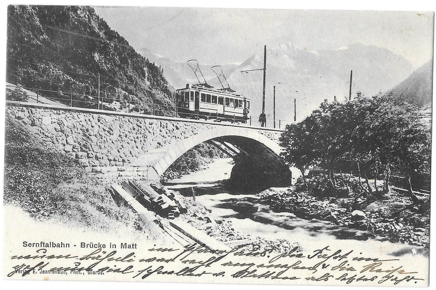 Cartoline postali: Matt Sernftalbahn – Usato da Olten venduto da clotaldi